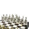 Шахматы "Римские войны" доска 40х40 см оникс / обсидиан фото 4 — 