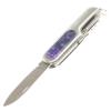 Нож мультитул складной 7 в 1 с камнем чароит фото 4 — 