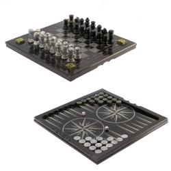Набор игр 3 в 1: шахматы, шашки, нарды — 