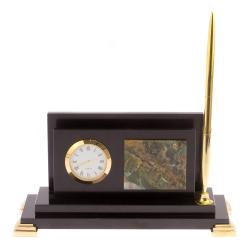 Настольный мини-набор &quot;Стильный&quot; долерит офиокальцит — 