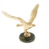 Бронзовая статуэтка "Орел на взлете" нефрит фото 1 — 