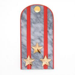 Сувенирный магнит &quot;Погон Полковник МВД&quot; камень мрамор — 