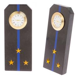 Часы &quot;Погон старший лейтенант Авиации ВМФ&quot; из змеевика — 