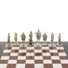 Шахматы сувенирные "Русь" доска 40х40 см камень мрамор лемезит фото 5 — 