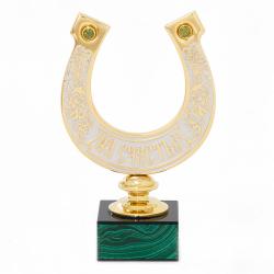 Подкова из малахита &quot;На счастье&quot; — 