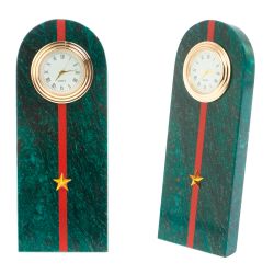 Часы &quot;Погон младший лейтенант МВД&quot; камень змеевик — 