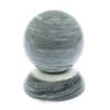 Шар 7,5 см на подставке из серого мрамора фото 1 — 