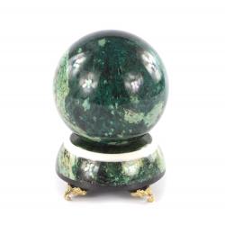 Сувенир &quot;Шар Антистресс&quot; камень змеевик 10 см — 