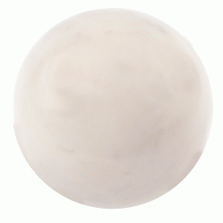 Шар 10 см из белого мрамора — 