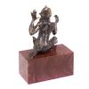 Бронзовая статуэтка "Чертик" на подставке из лемезита фото 3 — 