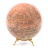 Шар 10,5 см из натурального розового мрамора фото 2 — 