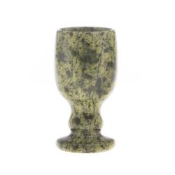 Рюмка из камня змеевик — 