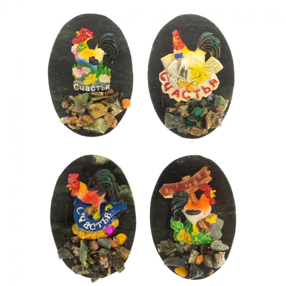 Магнит "Петух Счастья" в ассортименте фото 1 — 