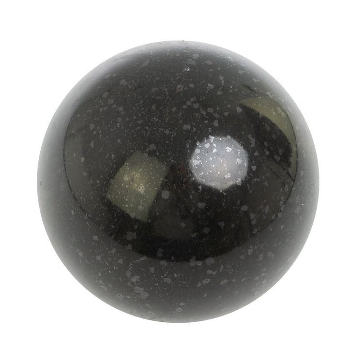 Шар из базальта диаметром 8 см фото 1 — 