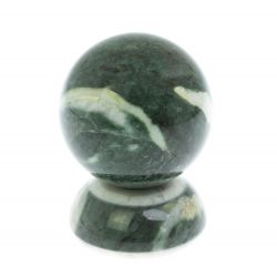 Шар 7,5 см на подставке из змеевика — 