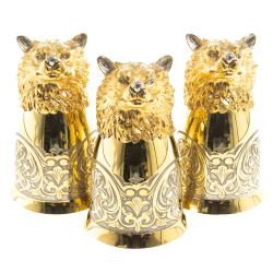 Стопки перевертыши &quot;Волк&quot; 60 мл 3 шт Златоуст — 