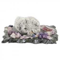 Сувенир из мрамолита &quot;Ежик лежит&quot; — 