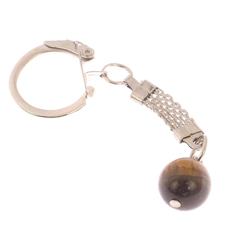Брелок знак зодиака "Дева" камень тигровый глаз фото 1 — 