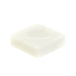 Подставка под шар из камня белый мрамор 4х4х1,5 см — 