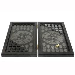 Каменные нарды &quot;Дракон&quot; из габбро-диабаза — 