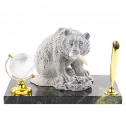 Подставка под ручку &quot;Медведь с рыбой&quot; — 