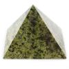 Пирамида из змеевика 10,5х10,5х7,5 см фото 1 — 