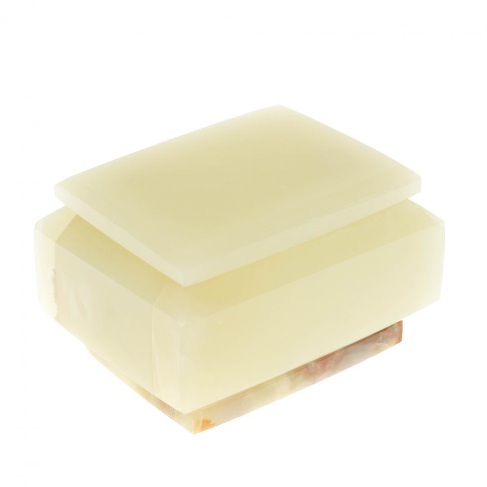 Шкатулка из оникса 8х6х5 см (2,5х3) фото 1 — 