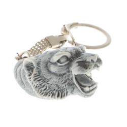 Брелок &quot;Голова тигра&quot; из мрамолита — 