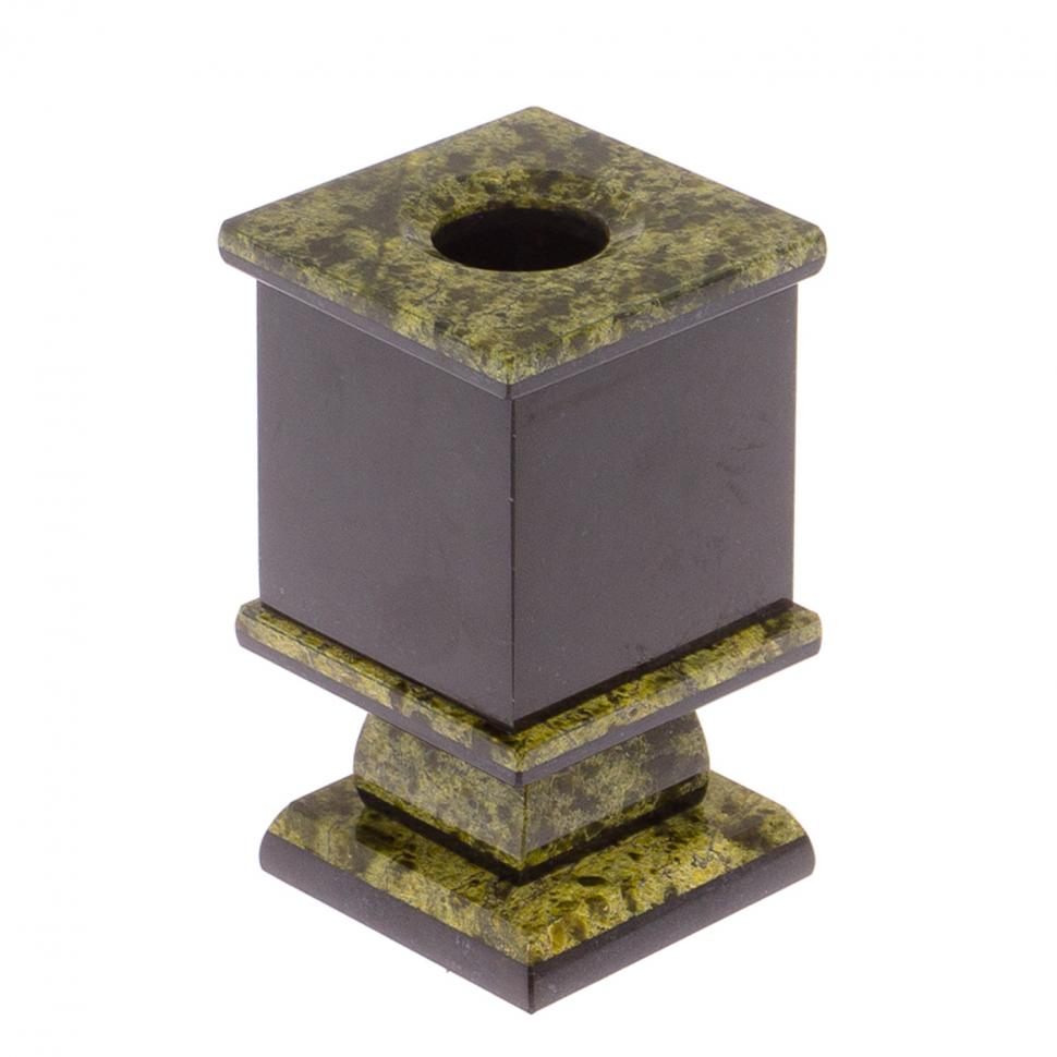 Карандашница из змеевика фото 1 — 