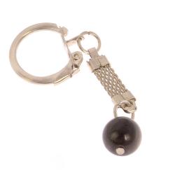 Брелок знак зодиака &quot;Скорпион&quot; камень обсидиан — 