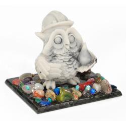 Сувенир &quot;Филин нефтяник&quot; из мрамолита — 