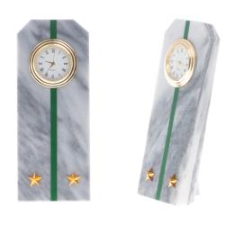 Часы &quot;Погон лейтенант ПС ФСБ&quot; из мрамора — 