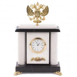 Часы из мрамора &quot;Герб&quot; — 