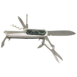 Нож мультитул складной 7 в 1 с камнем офит — 