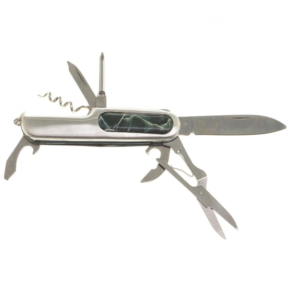 Нож мультитул складной 7 в 1 с камнем офит фото 1 — 