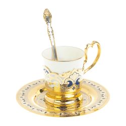Кофейный набор с эмалью на 80 мл Златоуст — 