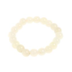 Браслет из медового оникса 20 бусин / 1 см — 