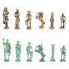 Шахматы "Римляне против Галлов" фигуры бронза / патина 36х36 см мрамор лемезит фото 6 — 