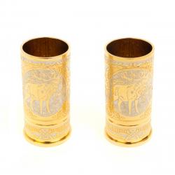 Набор из двух стопок &quot;Лось&quot; 40 мл Златоуст — 