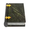 Шкатулка "Книжка" камень змеевик средняя 11x14x4 см фото 3 — 