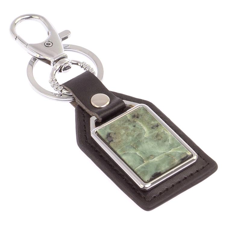 Брелок для ключей с накладкой из офита фото 1 — 