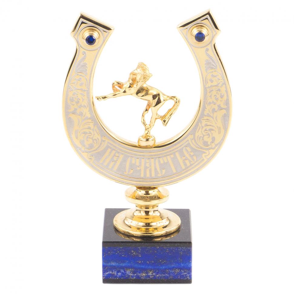 Сувенир "Подкова На счастье" лазурит Златоуст фото 1 — 