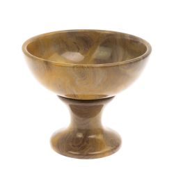 Варенница из рифейского мрамора 12х12х10 см — 