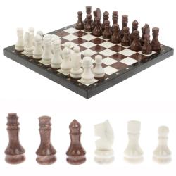 Шахматы &quot; Традиционные&quot; доска 40х40 см мрамор, лемезит — 