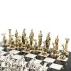 Шахматы "Олимпийские игры" доска 44х44 см мрамор фигуры металлические фото 4 — 