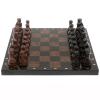 Шахматы " Традиционные" змеевик, лемезит 40х40 см фото 2 — 