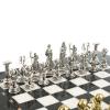Шахматы "Атлас" доска 28х28 см из камня мрамор фото 3 — 