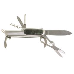 Нож мультитул складной 7 в 1 с камнем актиновит — 