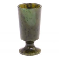 Рюмка на ножке из нефрита 40 мл 4х8 см — 