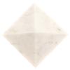 Пирамида 5,5х5,5х3,5 см из белого мрамора фото 3 — 